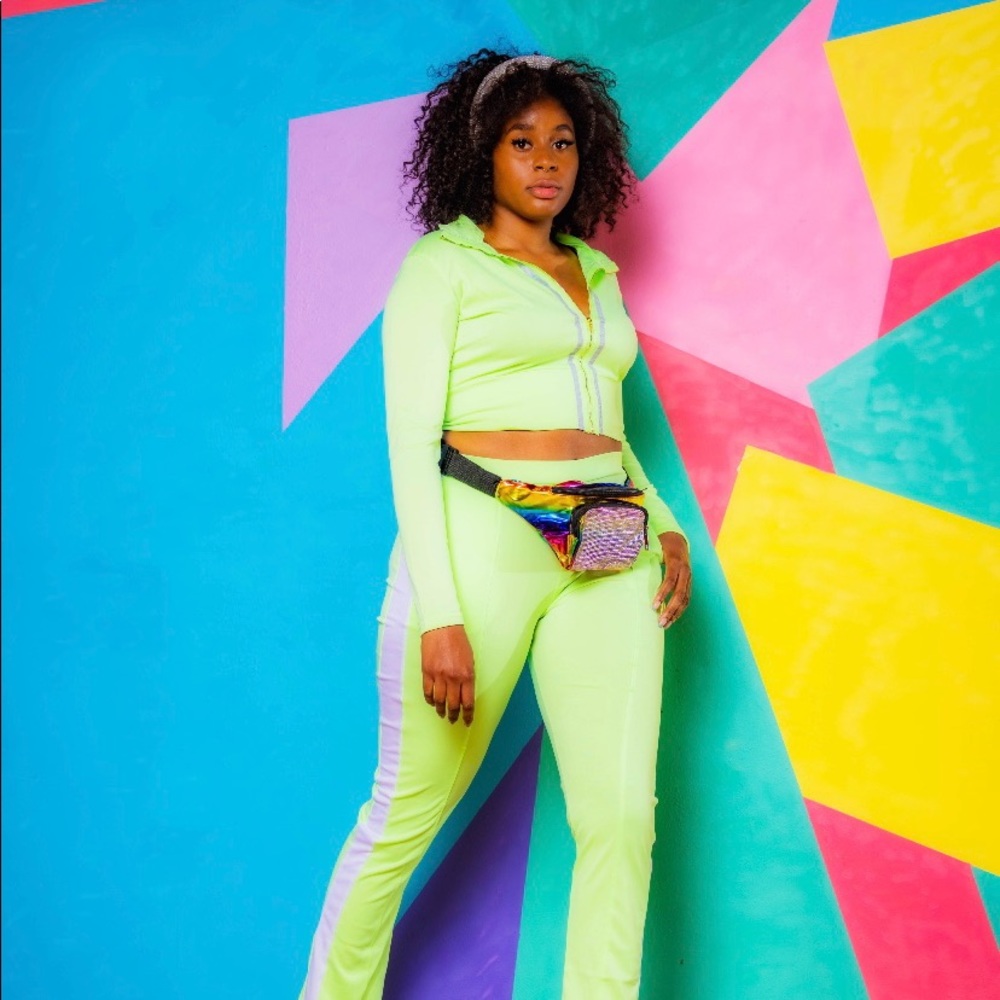 Rainbow fanny pack